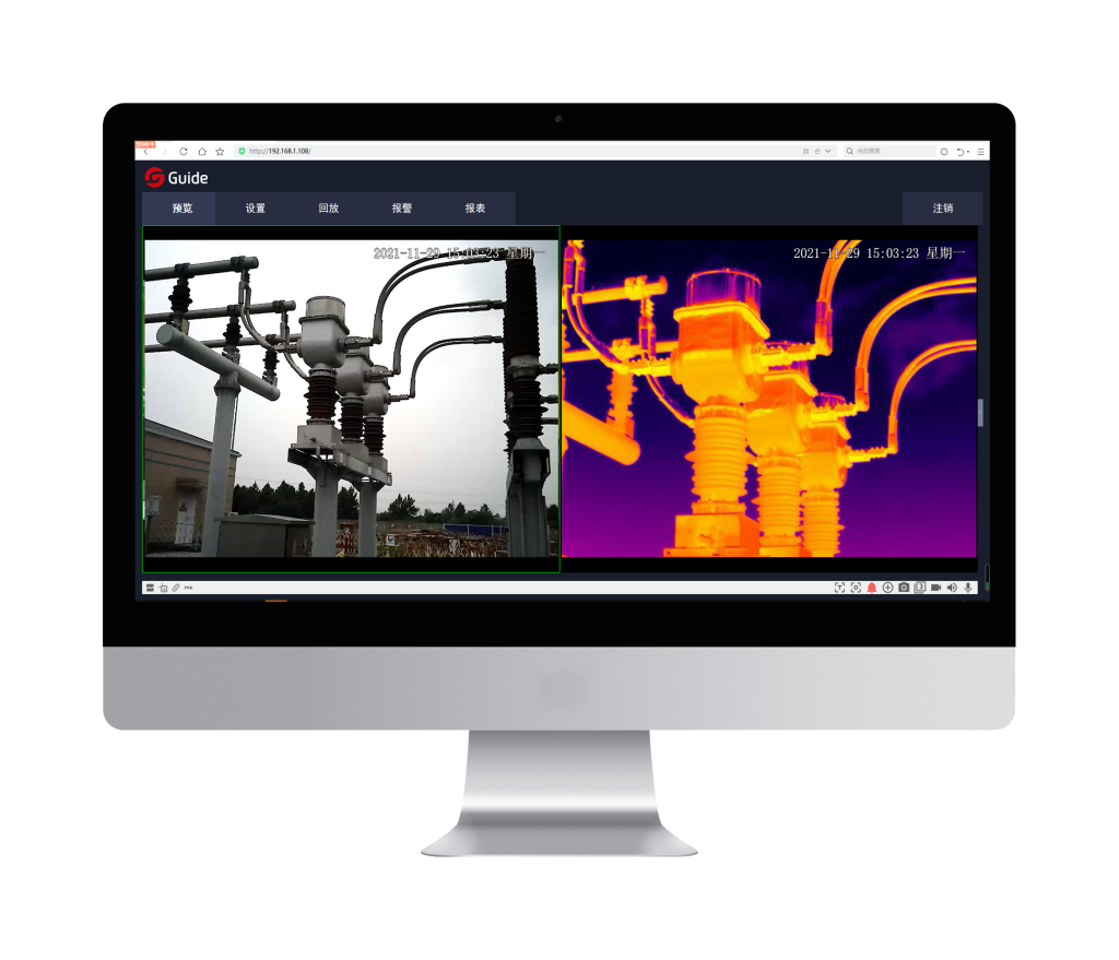 DS4050FT-P观测/测温型双目球机