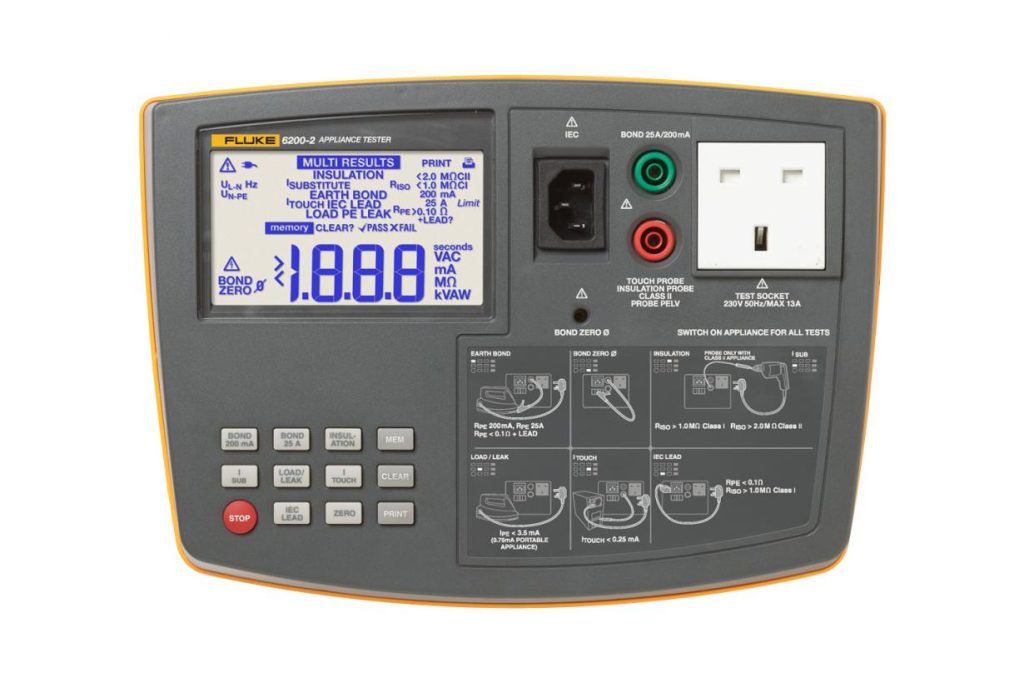 Fluke 6200-2便携式电器安规测试仪