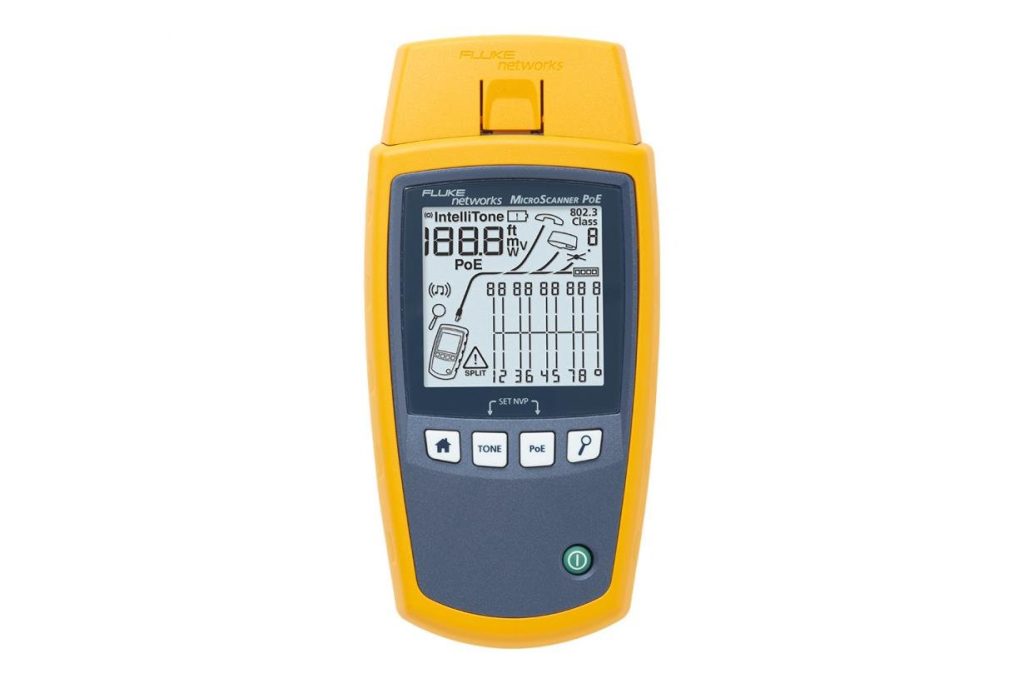 Fluke Networks MicroScanner™ PoE 线缆验测仪