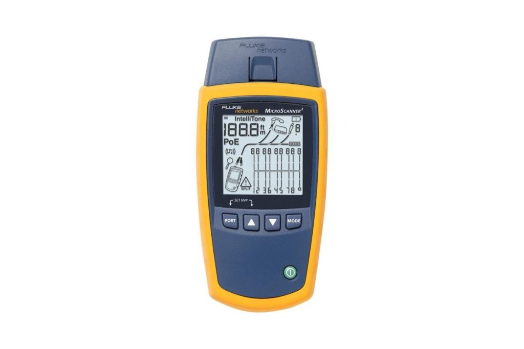 Fluke Networks MicroScanner™ 2 工业以太网线缆验...